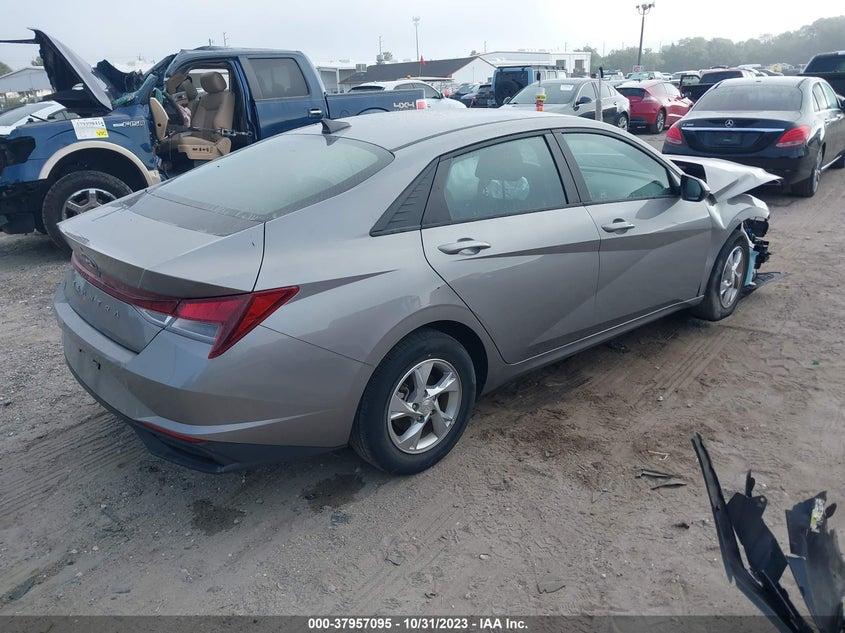 VIN KMHLL4AG6MU191828 2021 HYUNDAI ELANTRA SE