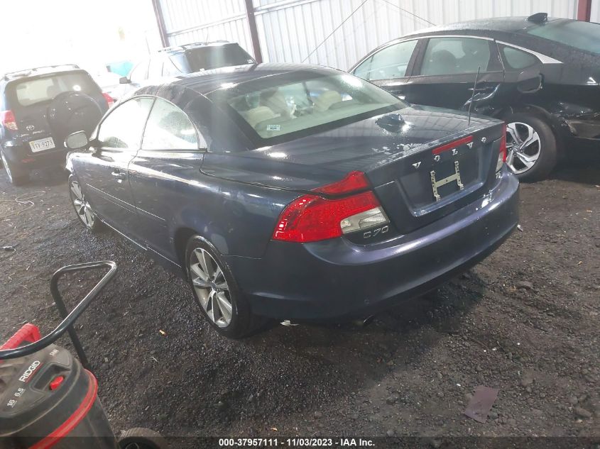 2013 VOLVO C70 T5 YV1672MC7DJ138604