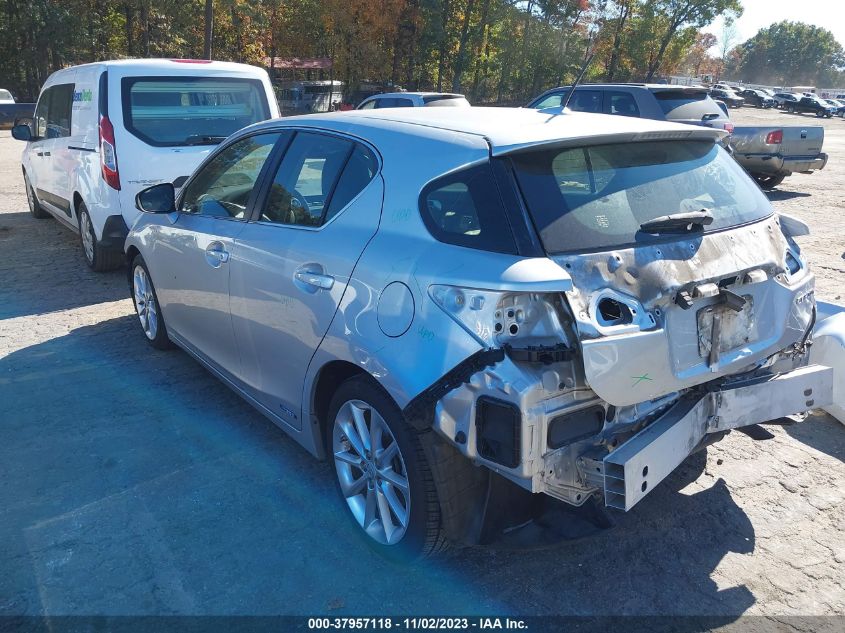 2013 LEXUS CT 200H HYBRID - JTHKD5BH9D2155359