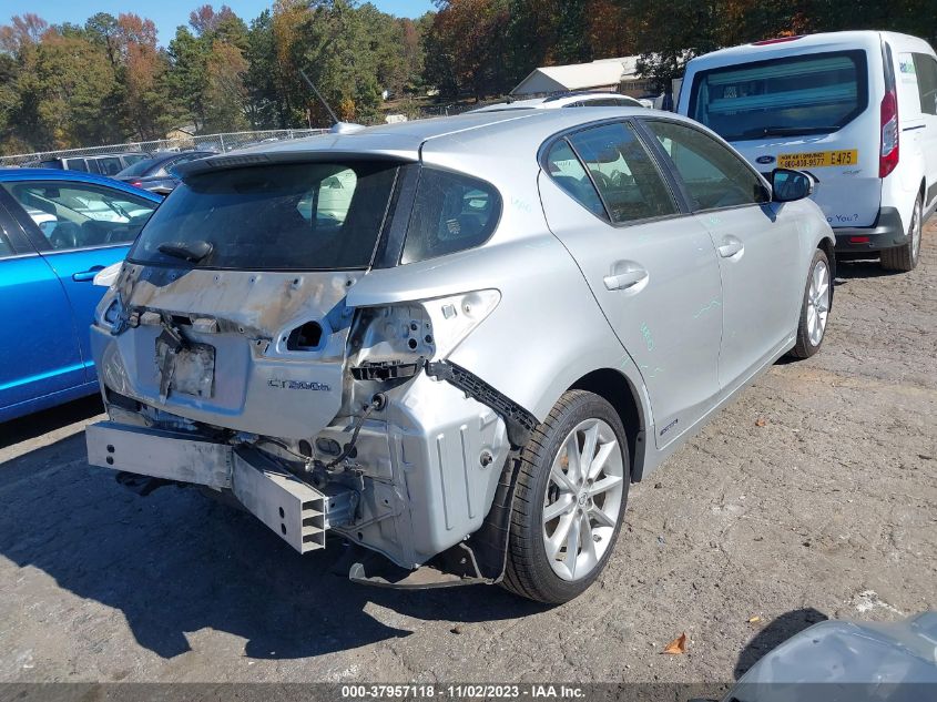 2013 LEXUS CT 200H HYBRID - JTHKD5BH9D2155359