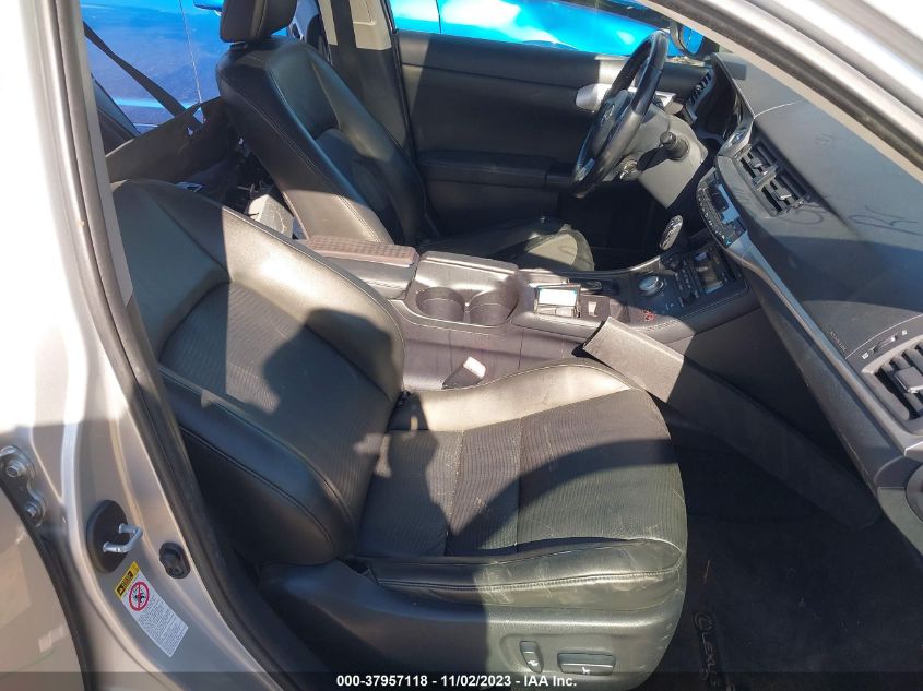 2013 LEXUS CT 200H HYBRID - JTHKD5BH9D2155359