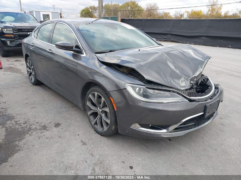2015 CHRYSLER 200 C - 1C3CCCCB2FN622828