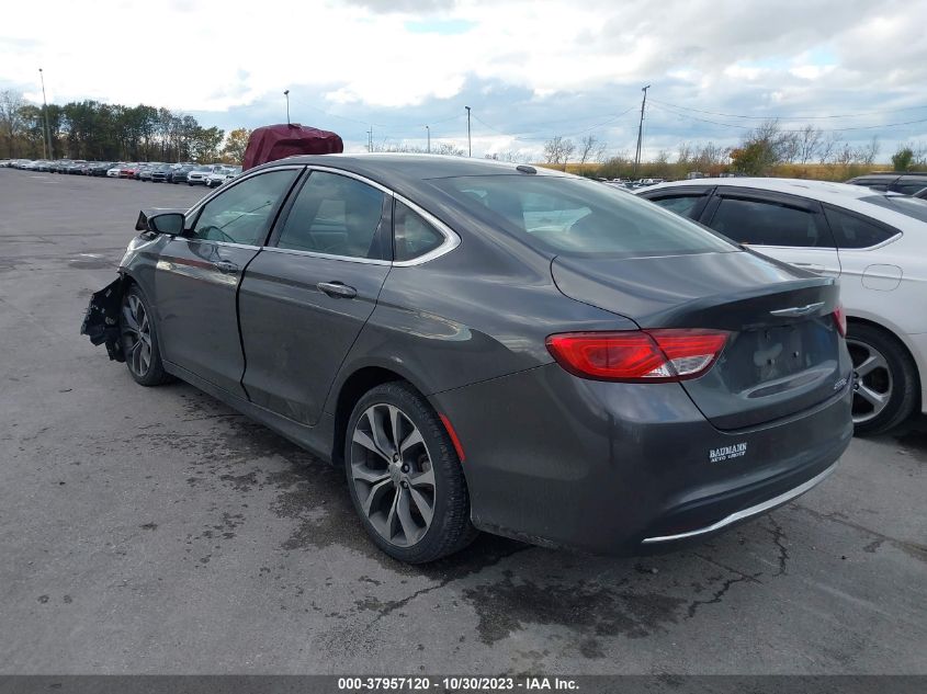 2015 CHRYSLER 200 C - 1C3CCCCB2FN622828