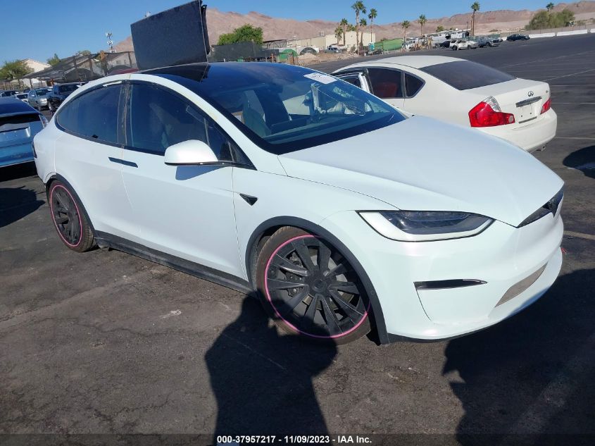 7SAXCBE56PF366310 TESLA MODEL X DUAL MOTOR ALL-WHEEL 2023