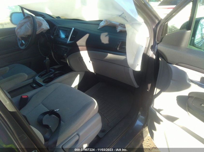 2016 HONDA PILOT LX - 5FNYF6H14GB082294