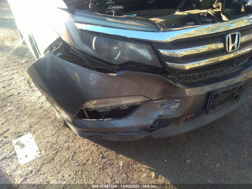 2016 HONDA PILOT LX - 5FNYF6H14GB082294