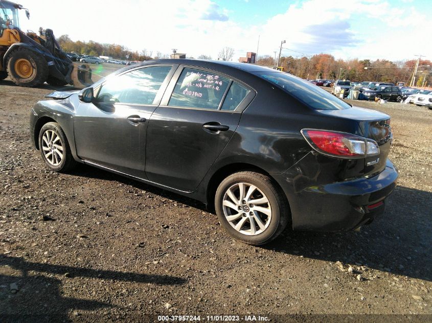 2013 MAZDA MAZDA3 I TOURING - JM1BL1VP3D1808032