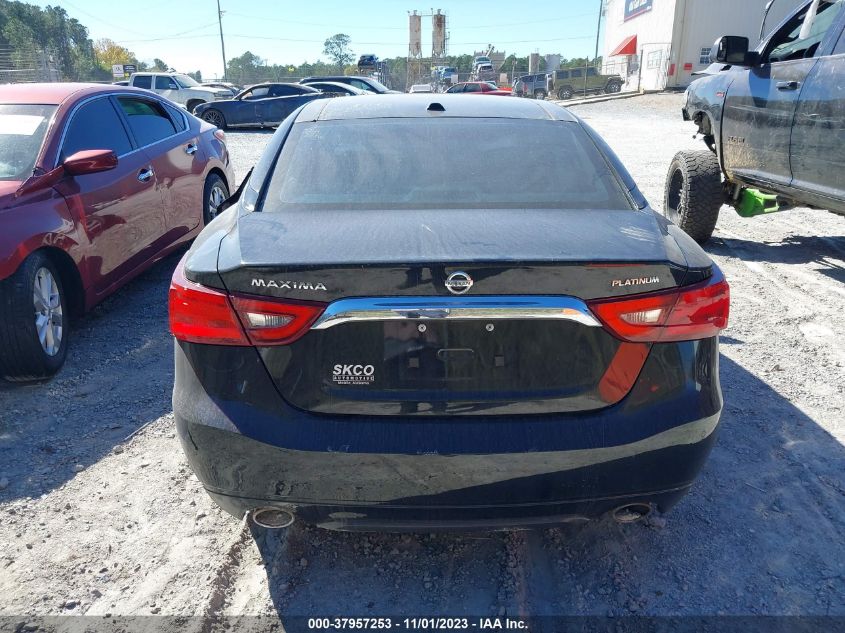 2016 NISSAN MAXIMA 3.5S/SV/SL/SR/PLAT - 1N4AA6AP7GC449657