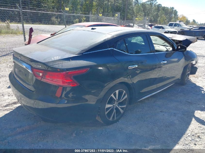 2016 NISSAN MAXIMA 3.5S/SV/SL/SR/PLAT - 1N4AA6AP7GC449657