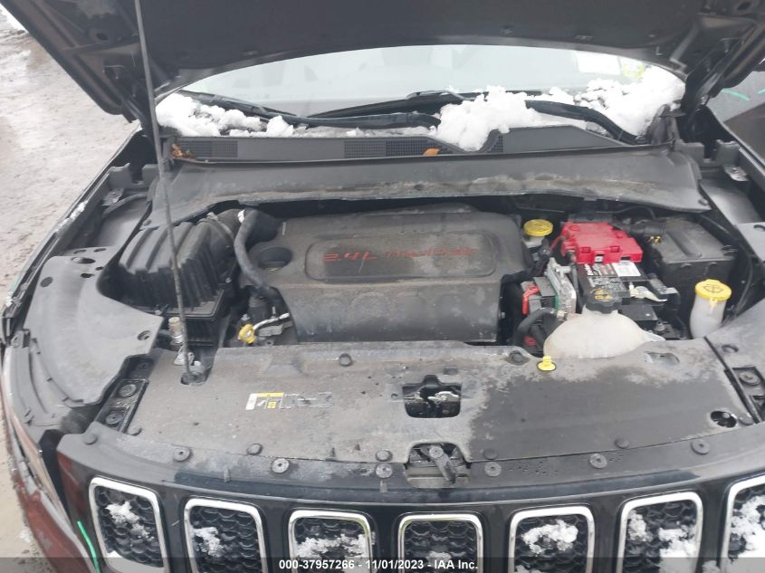 VIN 3C4NJDBB8MT537524 2021 JEEP COMPASS LATITUDE