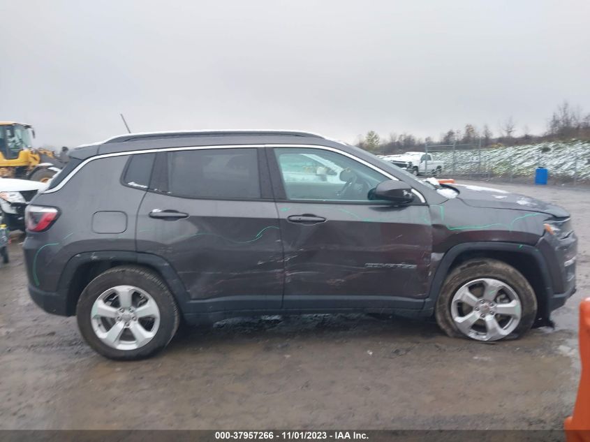 VIN 3C4NJDBB8MT537524 2021 JEEP COMPASS LATITUDE