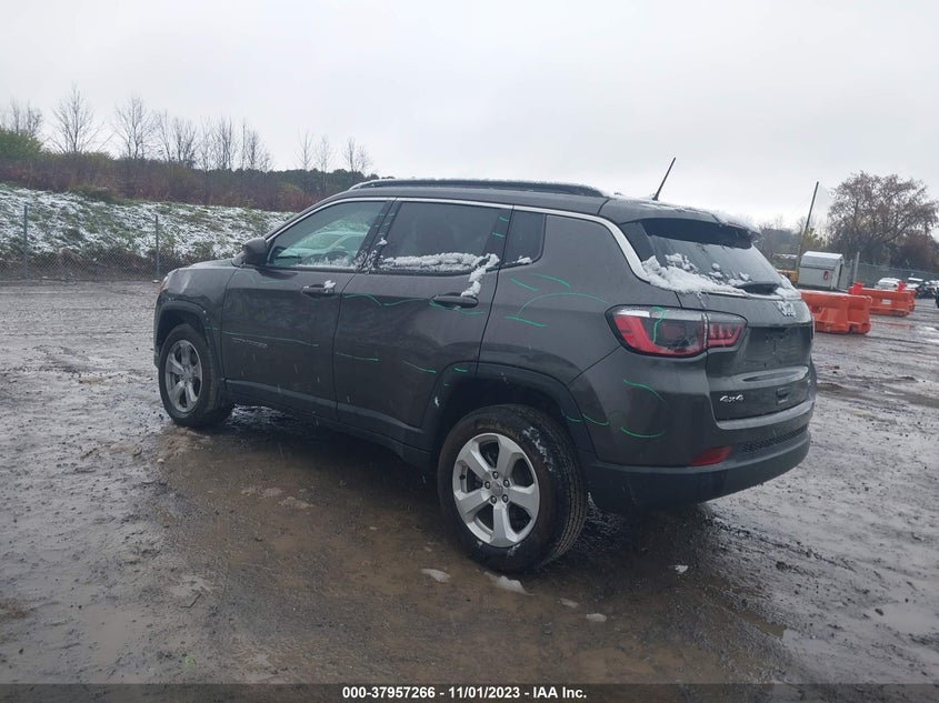 VIN 3C4NJDBB8MT537524 2021 JEEP COMPASS LATITUDE