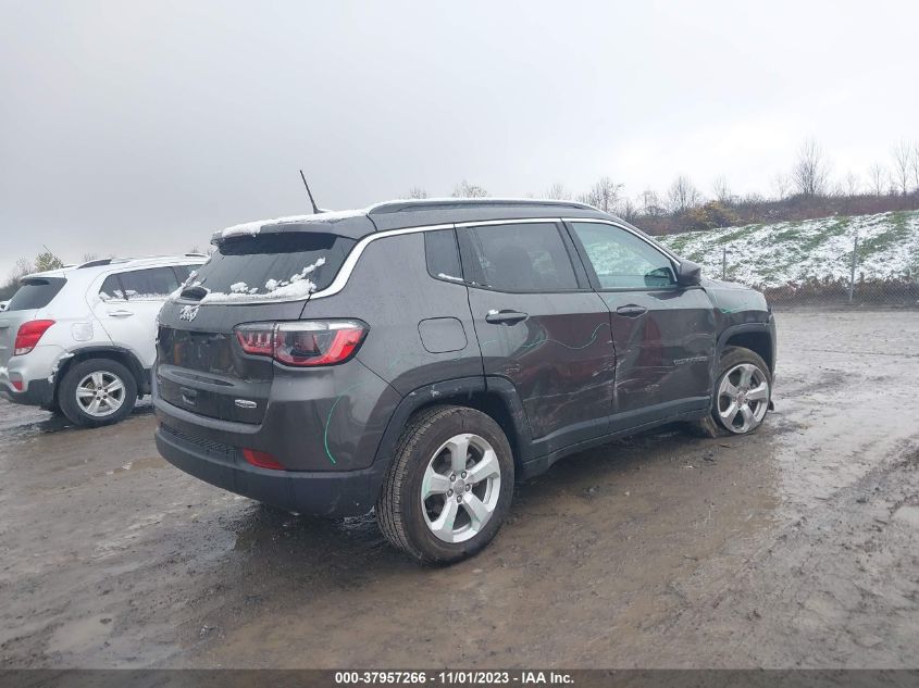 VIN 3C4NJDBB8MT537524 2021 JEEP COMPASS LATITUDE