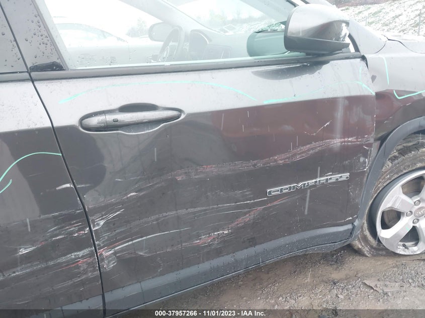 VIN 3C4NJDBB8MT537524 2021 JEEP COMPASS LATITUDE