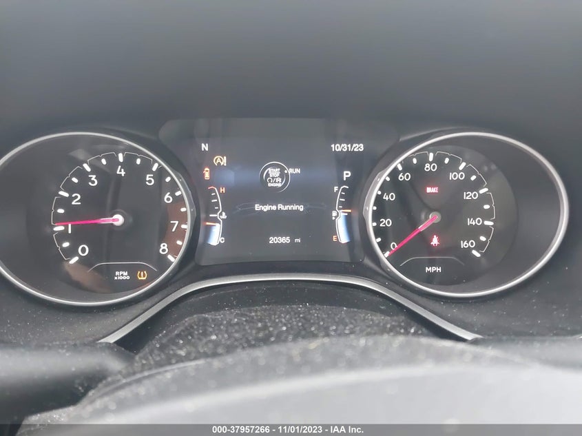 VIN 3C4NJDBB8MT537524 2021 JEEP COMPASS LATITUDE