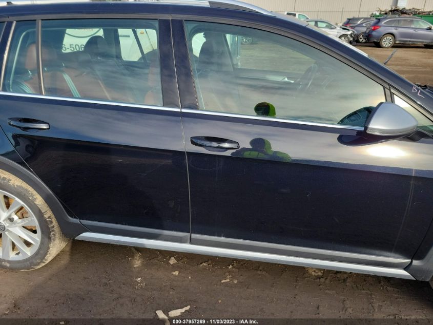 2017 VOLKSWAGEN GOLF ALLTRACK TSI S/TSI SE/TSI SEL 3VWH17AU1HM540845