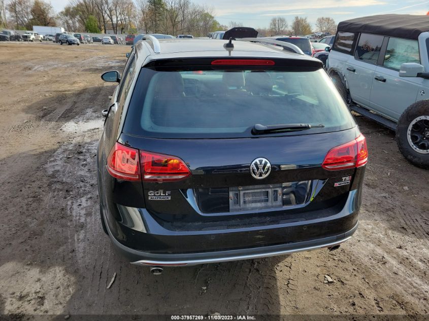 2017 VOLKSWAGEN GOLF ALLTRACK TSI S/TSI SE/TSI SEL 3VWH17AU1HM540845