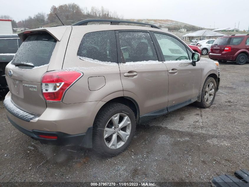 2015 SUBARU FORESTER 2.5I LIMITED - JF2SJAHC7FH818489