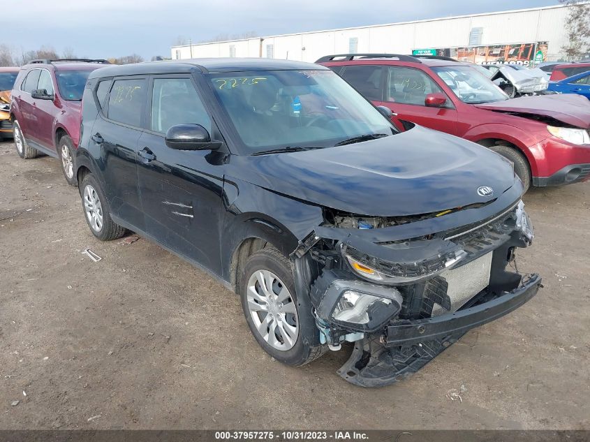 Lot #2541528214 2021 KIA SOUL LX salvage car