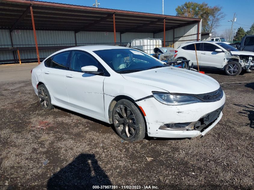 1C3CCCBB4HN501867 CHRYSLER 200 200S ALLOY EDITION 2017