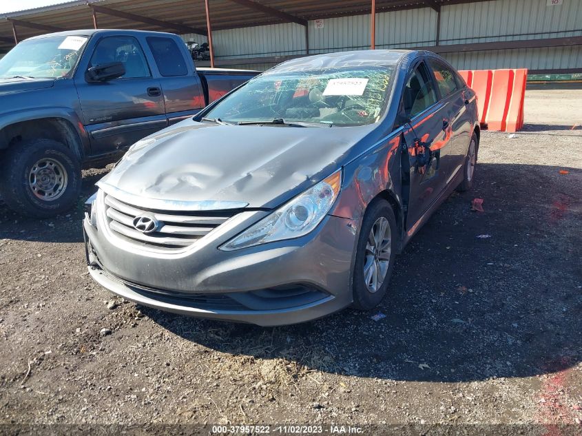 2014 HYUNDAI SONATA GLS - 5NPEB4AC1EH858555