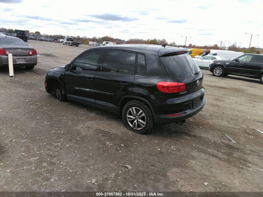 2013 VOLKSWAGEN TIGUAN S/SE/SEL - WVGAV3AX8DW627045
