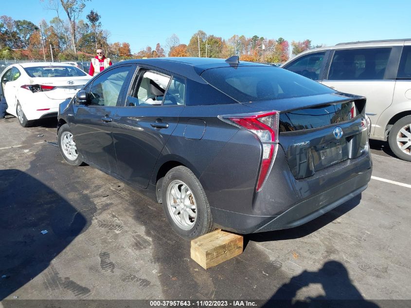 2016 TOYOTA PRIUS FOUR - JTDKARFU4G3003948