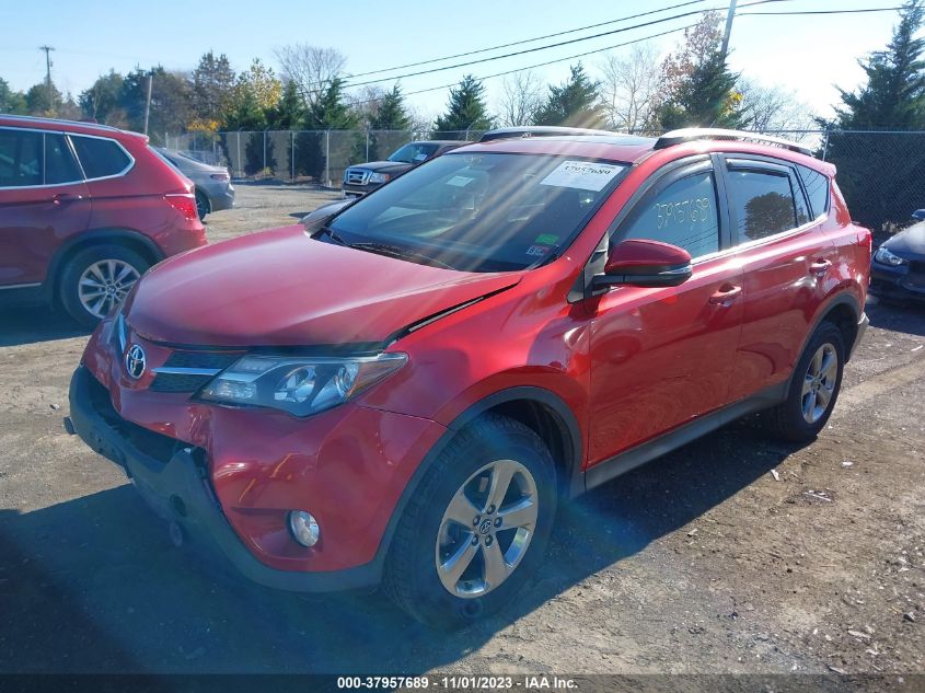2015 TOYOTA RAV4 XLE - JTMRFRED5FC149245