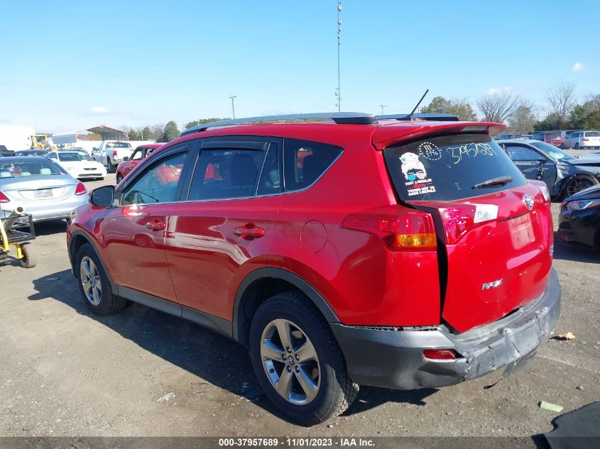2015 TOYOTA RAV4 XLE - JTMRFRED5FC149245