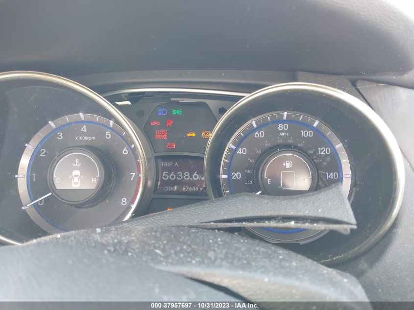 2013 HYUNDAI SONATA GLS - 5NPEB4AC1DH515940