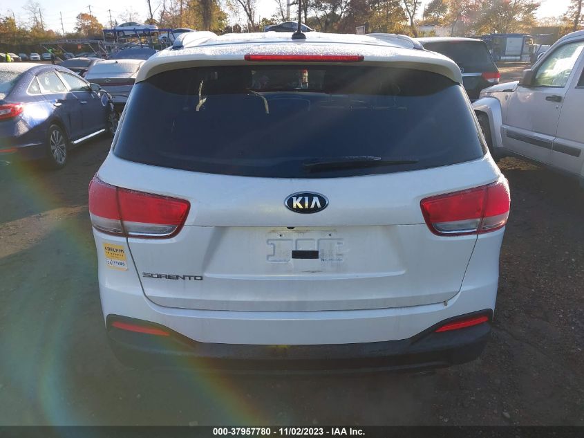 2017 KIA SORENTO LX/L - 5XYPG4A31HG213104