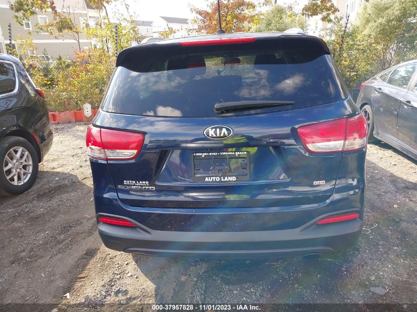 2016 KIA SORENTO LX/L - 5XYPG4A38GG133278