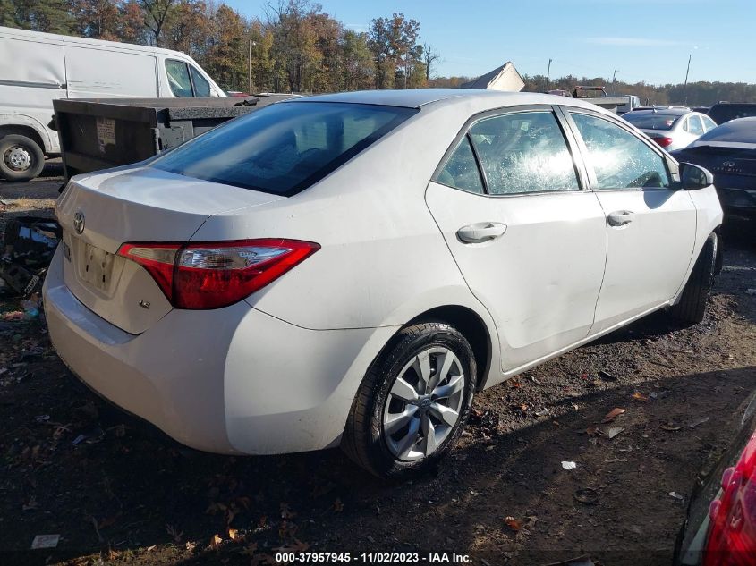 2015 TOYOTA COROLLA L/LE/S/S PLUS/LE PLUS - 2T1BURHE1FC329760