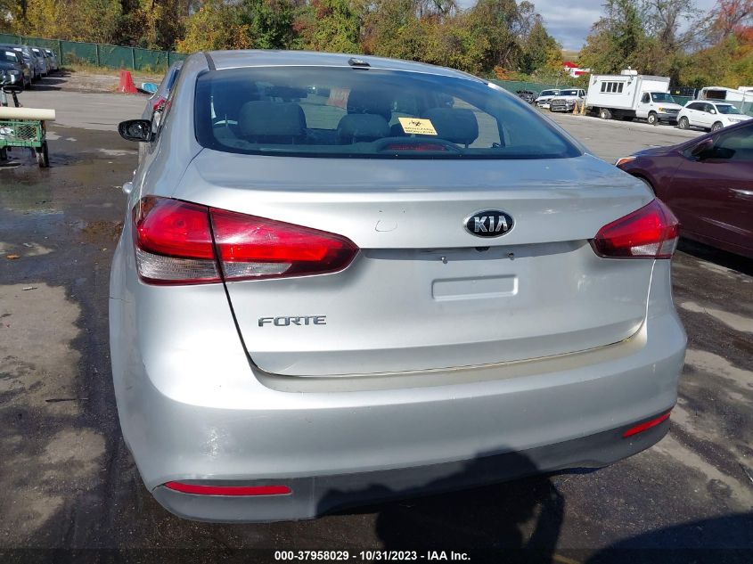 2017 KIA FORTE LX - 3KPFL4A78HE009617