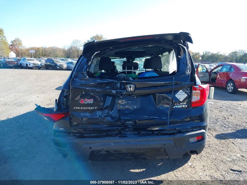 2020 HONDA PASSPORT ELITE - 5FNYF8H04LB003719