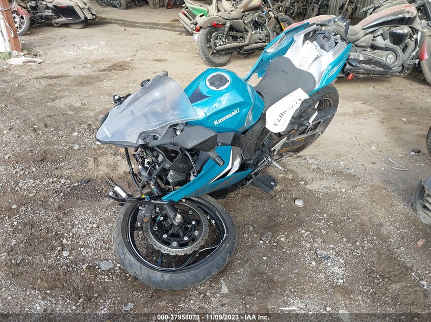 VIN JKAEXKH16MDAB6141 2021 KAWASAKI EX400