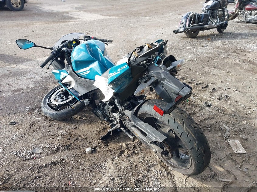 VIN JKAEXKH16MDAB6141 2021 KAWASAKI EX400