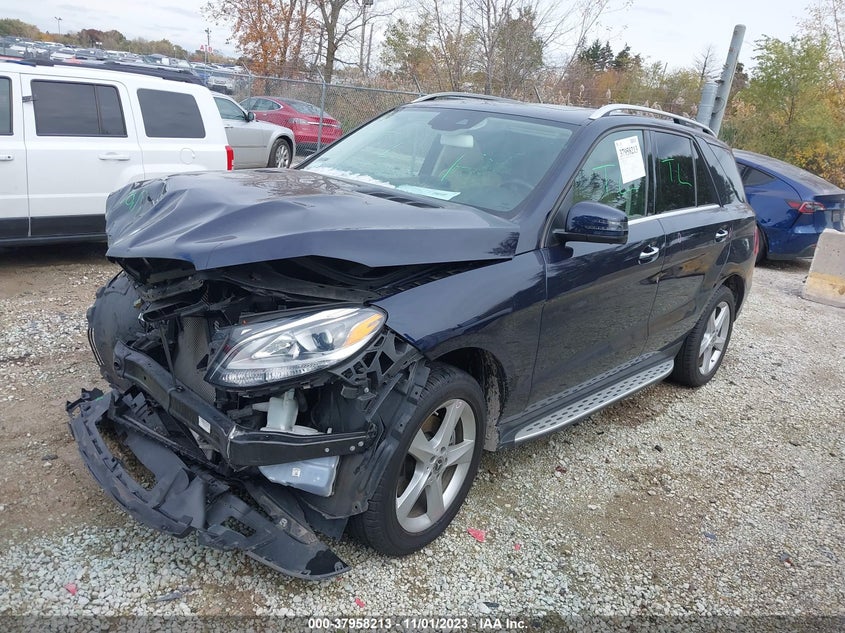VIN 4JGDA5HB2JB060655 2018 MERCEDES-BENZ GLE GLE 350