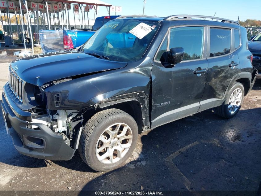 2017 JEEP RENEGADE LATITUDE - ZACCJBBBXHPE51981