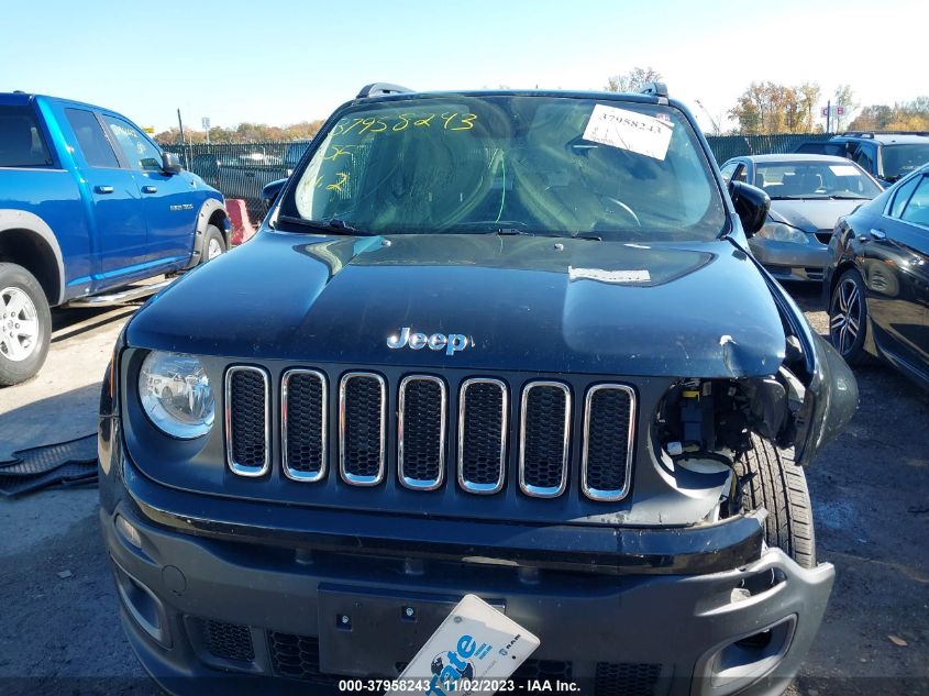 2017 JEEP RENEGADE LATITUDE - ZACCJBBBXHPE51981