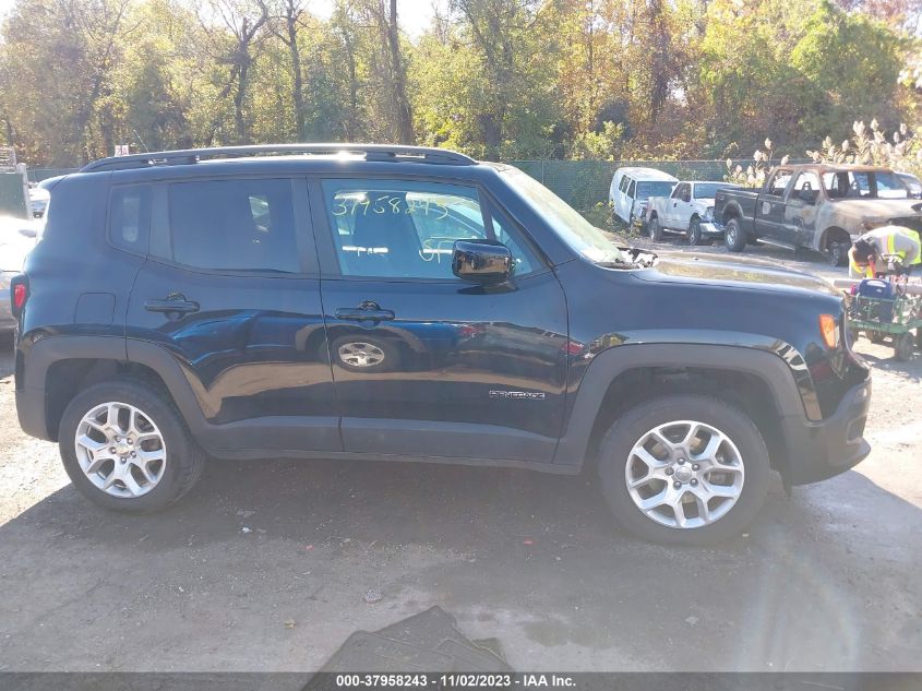2017 JEEP RENEGADE LATITUDE - ZACCJBBBXHPE51981