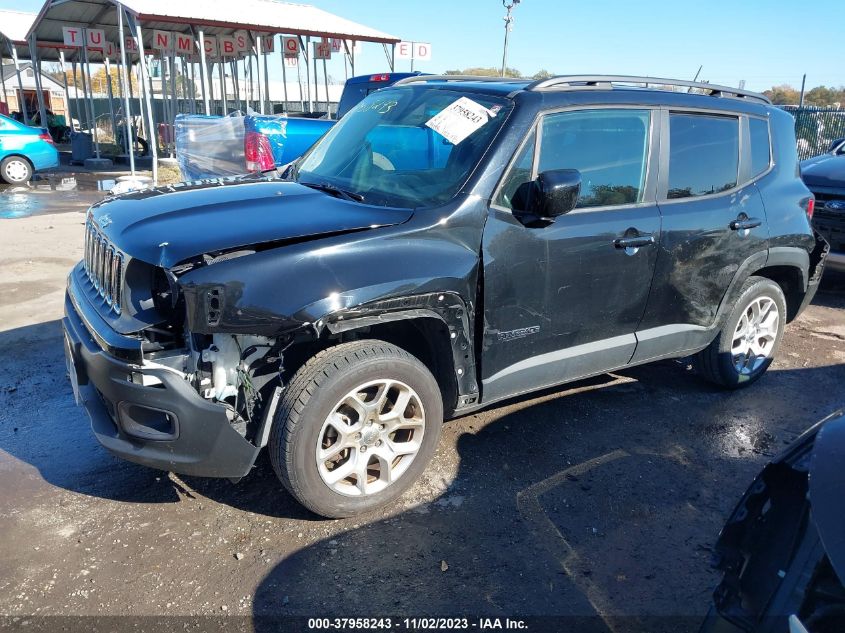 2017 JEEP RENEGADE LATITUDE - ZACCJBBBXHPE51981