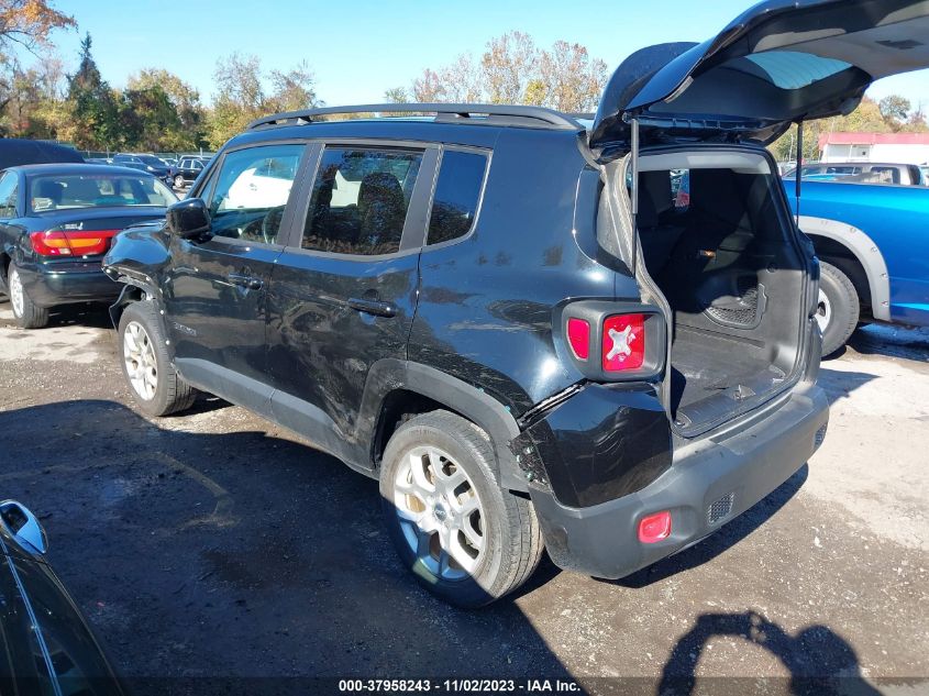 2017 JEEP RENEGADE LATITUDE - ZACCJBBBXHPE51981