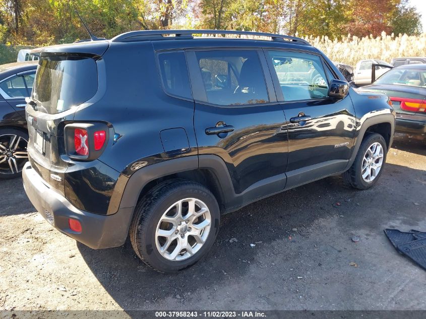 2017 JEEP RENEGADE LATITUDE - ZACCJBBBXHPE51981