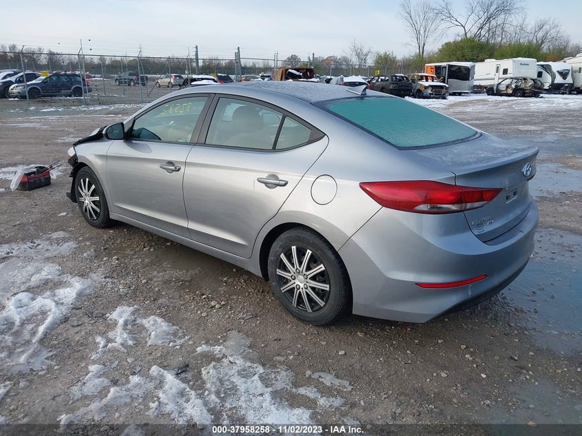 VIN 5NPD74LF8HH211594 2017 HYUNDAI ELANTRA SE