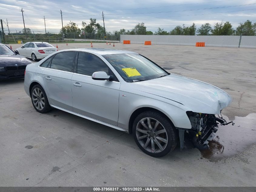 2014 AUDI A4 PREMIUM - WAUBFAFL5EN013073
