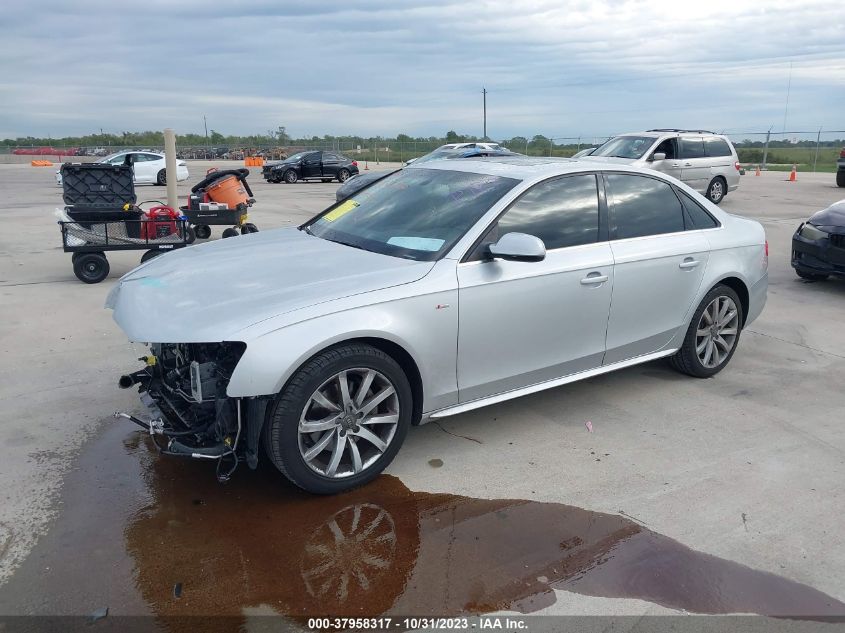 2014 AUDI A4 PREMIUM - WAUBFAFL5EN013073