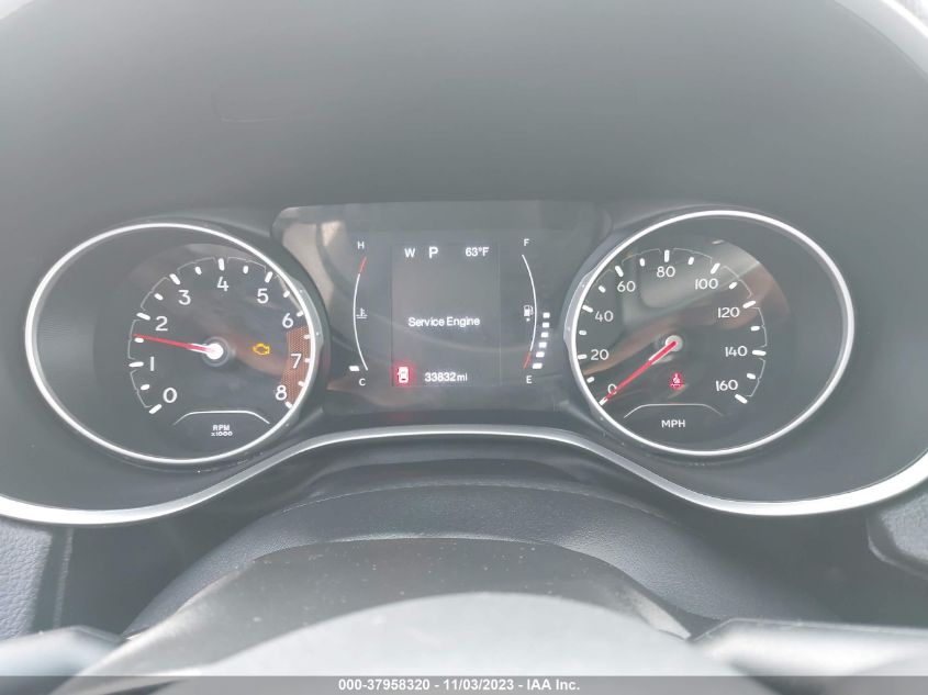 VIN 3C4NJDBB2LT148621 2020 JEEP COMPASS LATITUDE 4X4