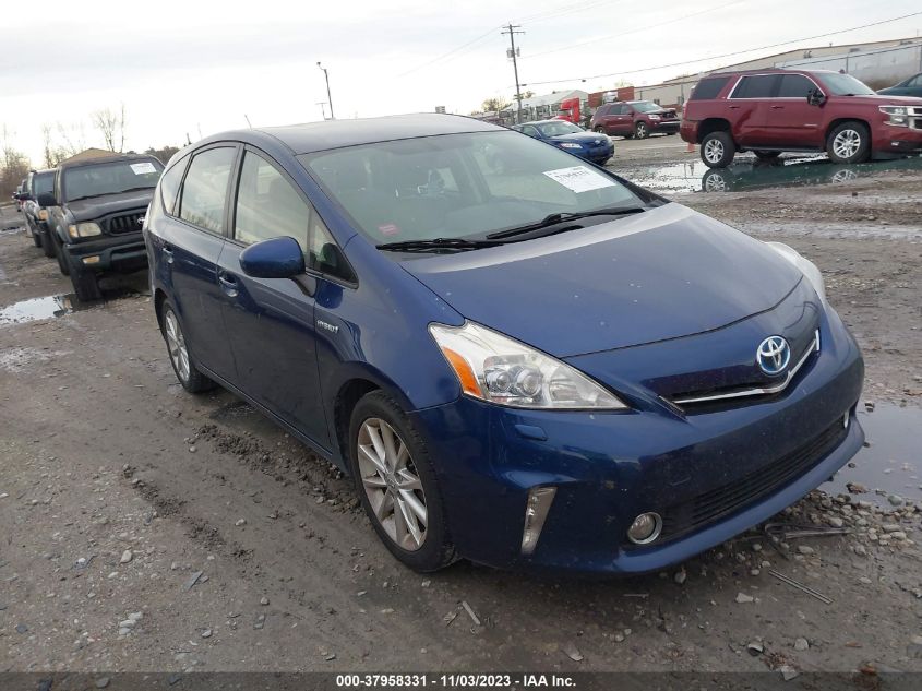 2013 TOYOTA PRIUS V FIVE - JTDZN3EU1D3257422