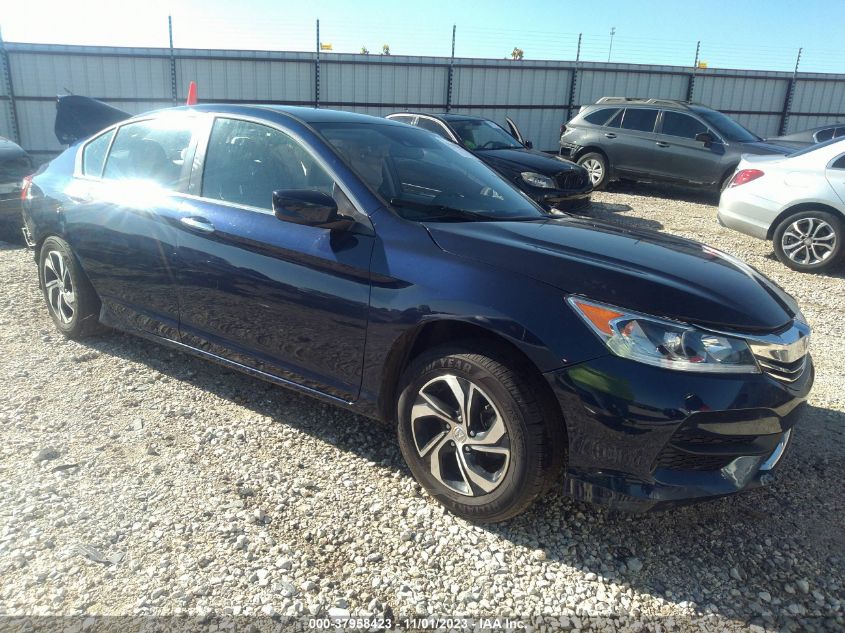 2016 HONDA ACCORD SEDAN LX - 1HGCR2F43GA121071